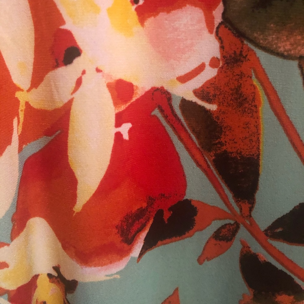 London Times Print Dress - Picture 4 of 5